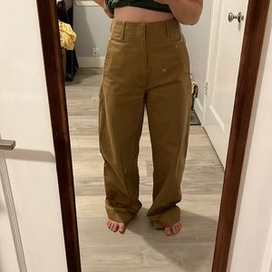 Uniqlo U wide fit curved pants